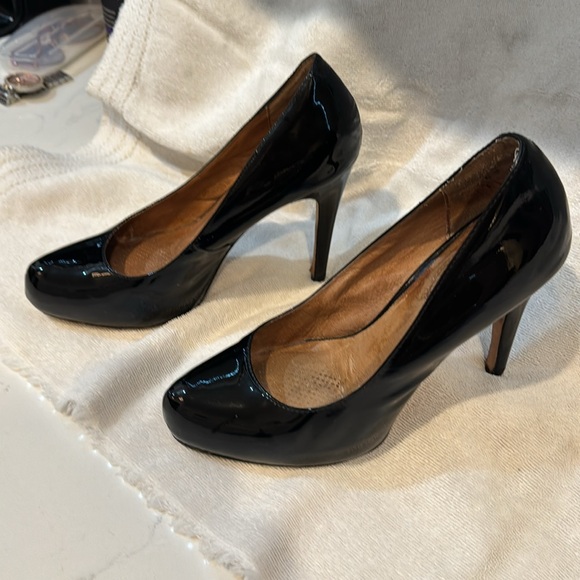 Corso como black patent leather platform heels - Picture 3 of 4